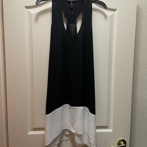 BCBGMaxAzria black/white dress